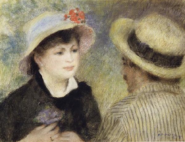 Boating Couple (Aline Charigot and Renoir), Pierre Renoir